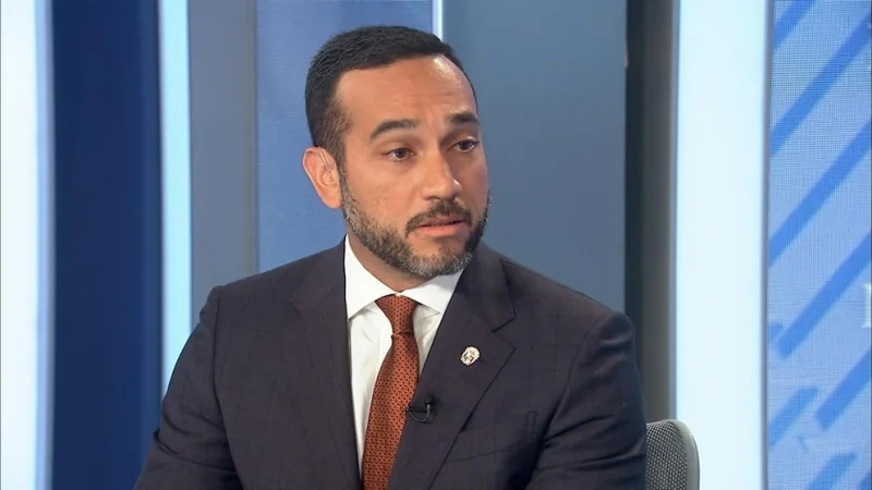 Carlos Ruiz Hernandez speaking with ABC News