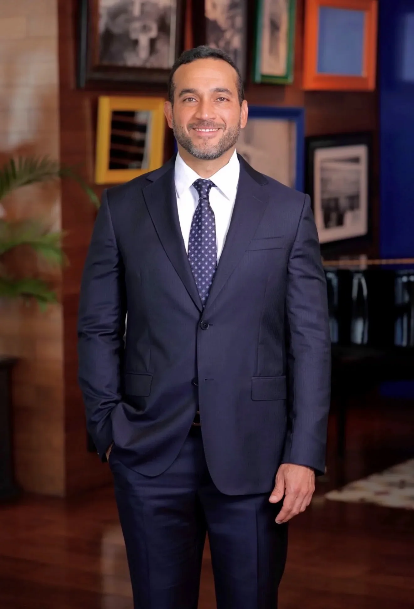 Portrait of Carlos Ruiz Hernandez.